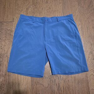 Vineyard Vines Men’s Performance Golf Chino Breaker Blue Shorts Size 38